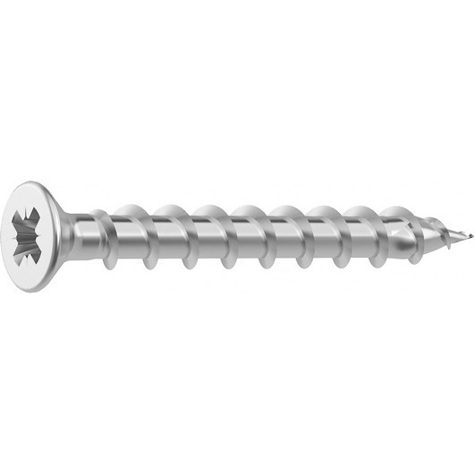 Шурупы HECO-TOPIX Fitting screws Stainless steel A2 с полной резьбой,шлицем PZ